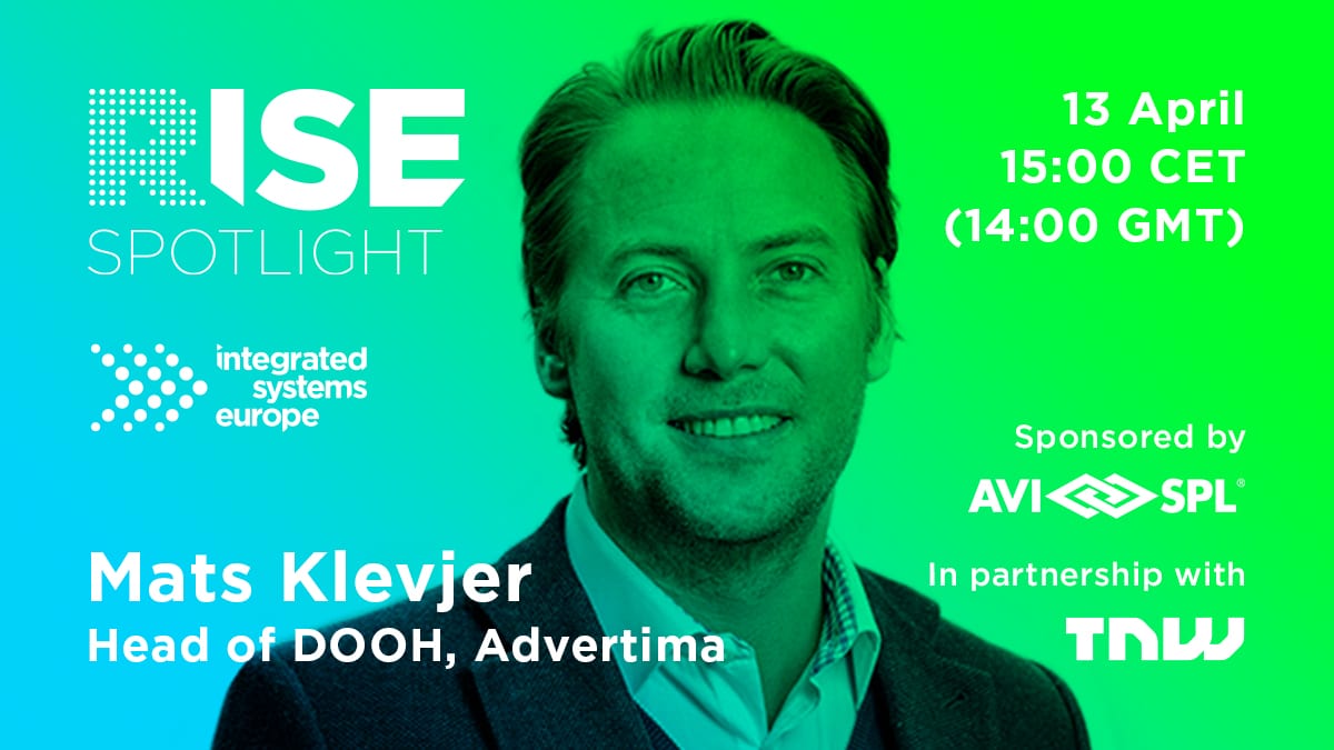 Rise Spotlight ISE event | Advertima