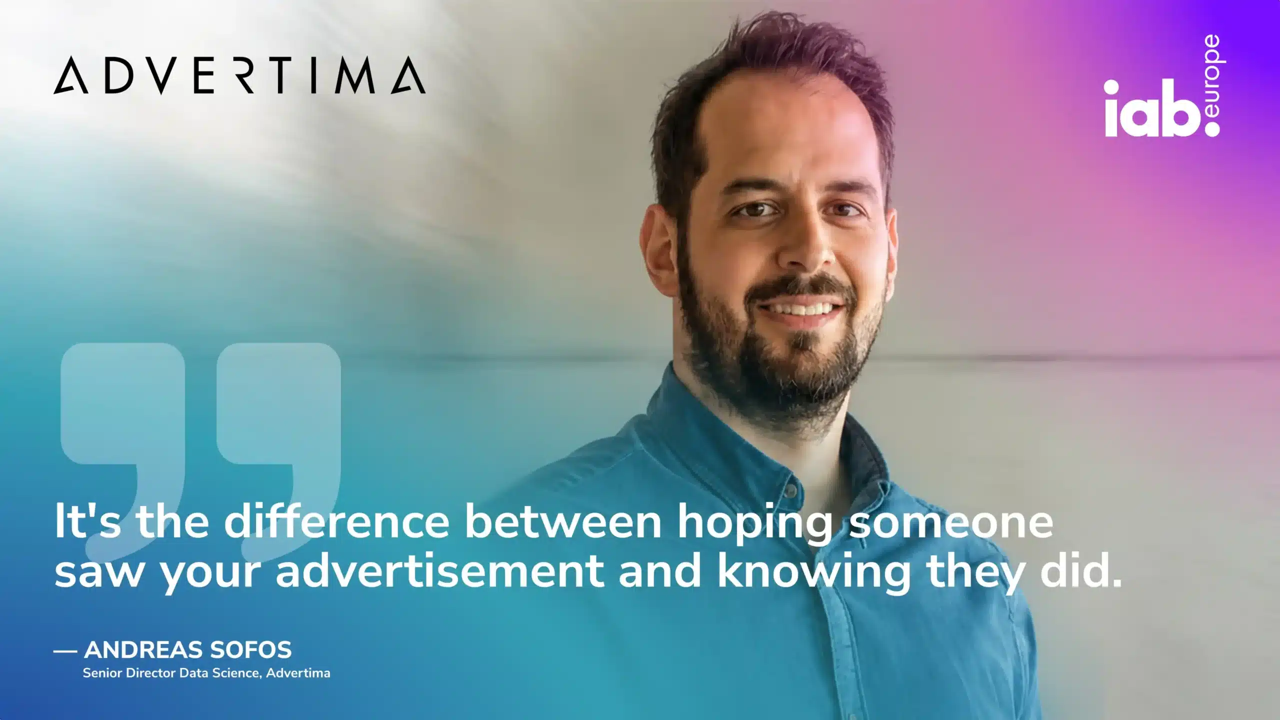 Andreas Sofos Advertima Verified Impressions Interview